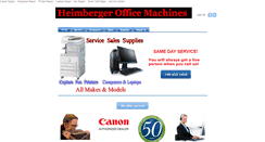 Desktop Screenshot of heimberger.com